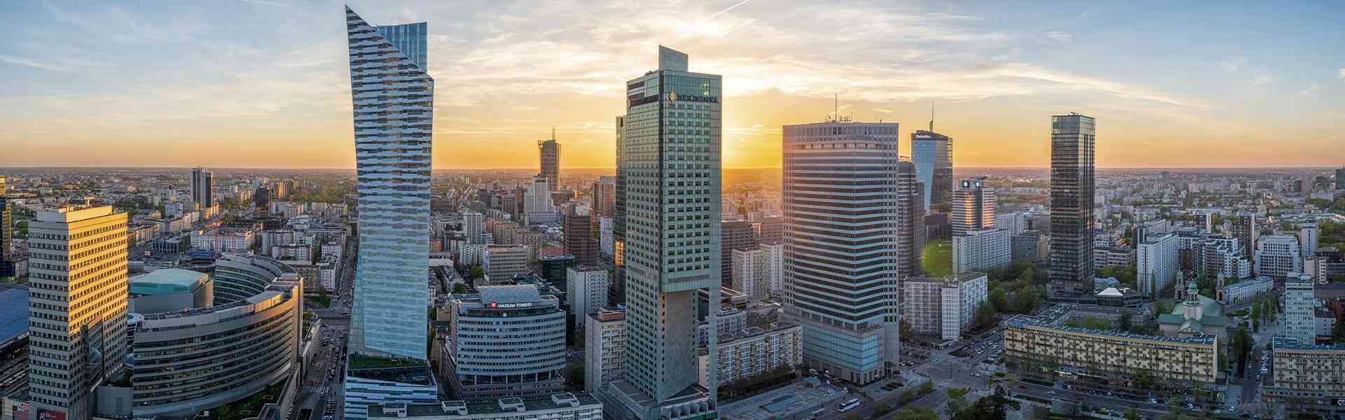 Slajd #1 Panorama Warszawy